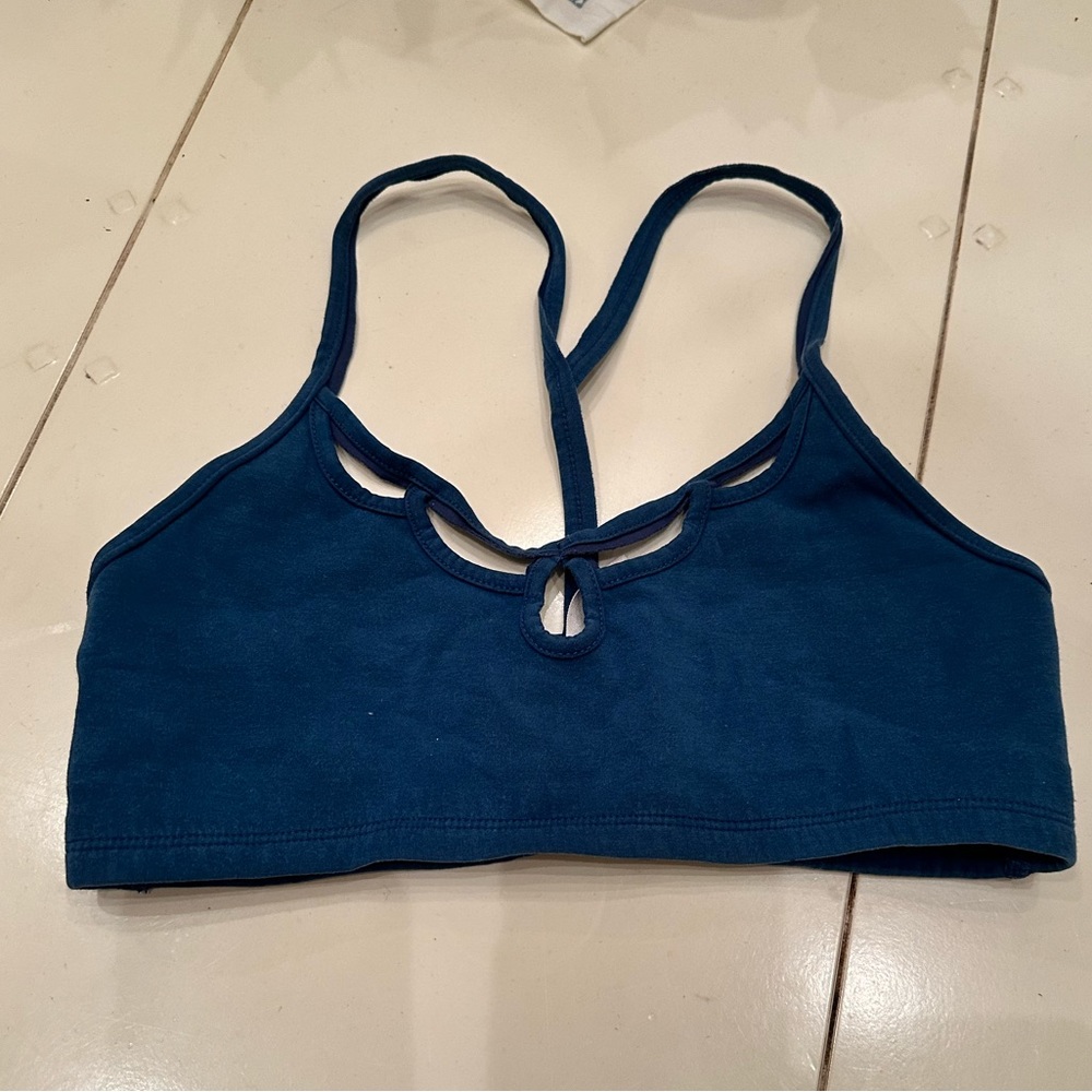 Free People Movement Moonshadow Sapphire Blue Sports bra, size small